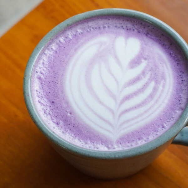 Karma Kitchen UBE Japanese Barista-Style Matcha Latte With Oat Milk Vegan 7.5oz