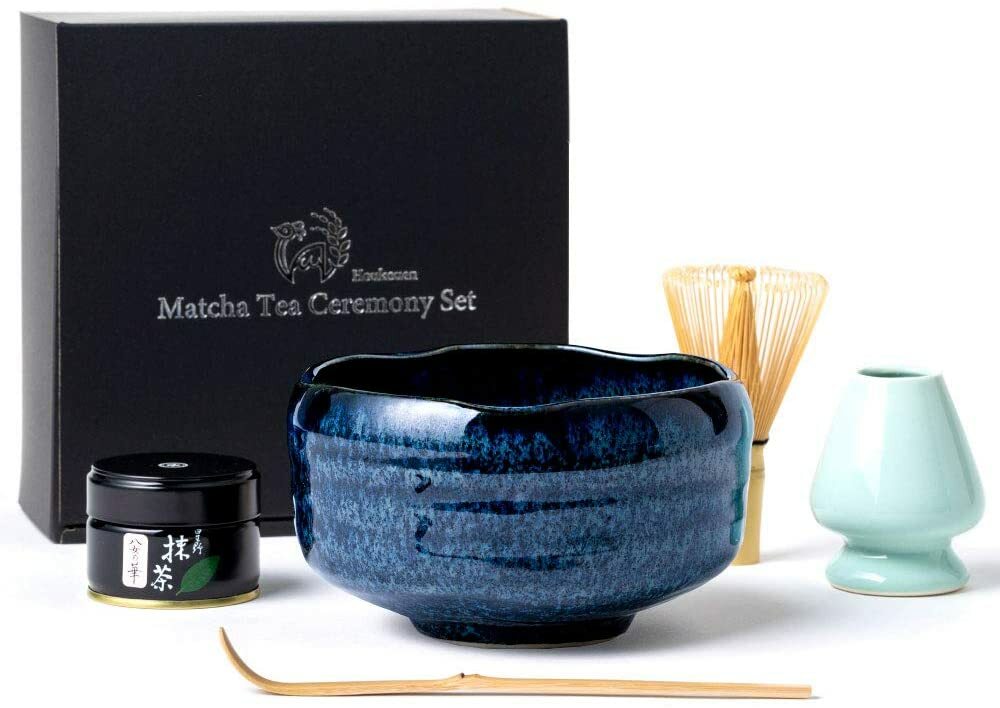 MATCHA SET Tea utensils Matcha 6-piece set　Instructions (English notation)　Japan