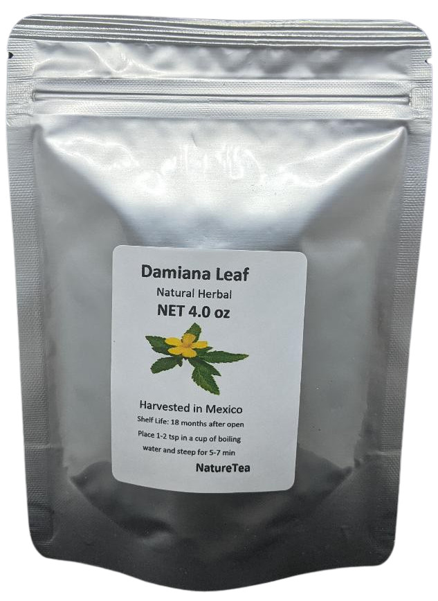 Damiana Leaf – Turnera diffusa Premium Loose Leaf from 100% Nature, US Seller