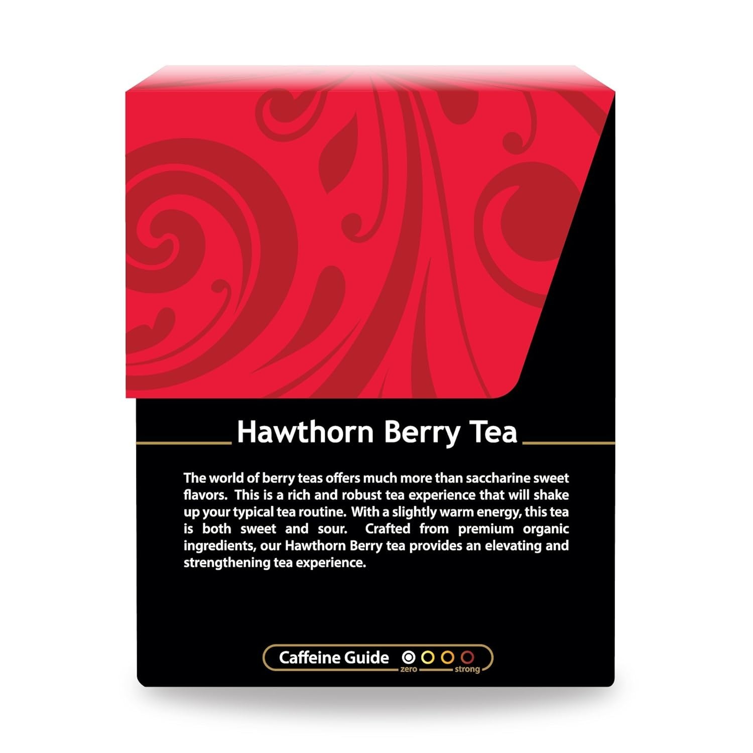 Caffeine-Free Organic Hawthorn Berry Tea – 18 Bleach-Free Bags for Digestion