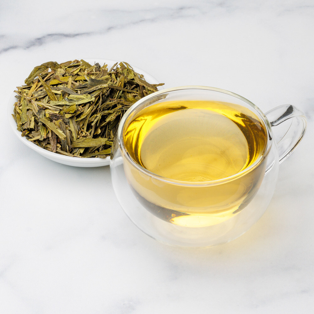 Dragonwell (Lung Ching) Green Tea – Organic Loose Leaf – Fusion Teas