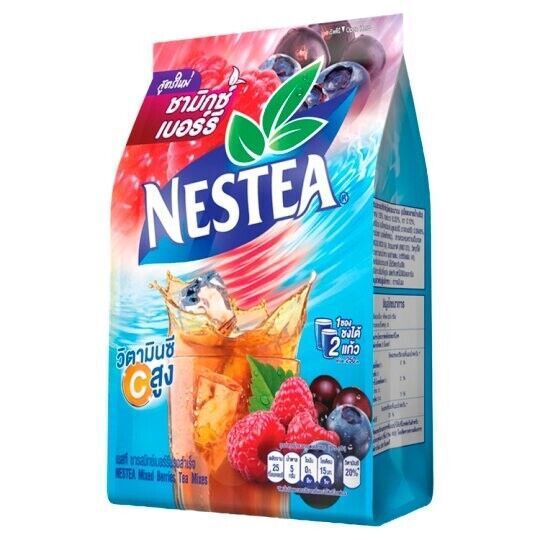 NESTEA Instant Mixed Berries Tea Mixes High Vitamin C 225g (12.5g x 18 sachets)