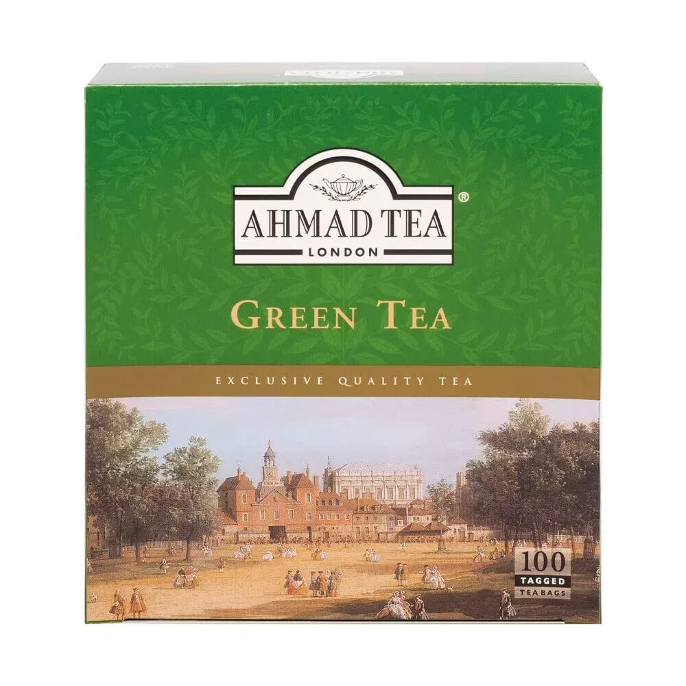 Ahmad Tea Green Tea Teabags Herbal Antioxidant – 100 Ct