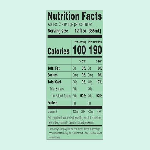 Refreshing Green Tea with Ginseng & Honey – 22 Fl Oz Big Can (Pack of 12)