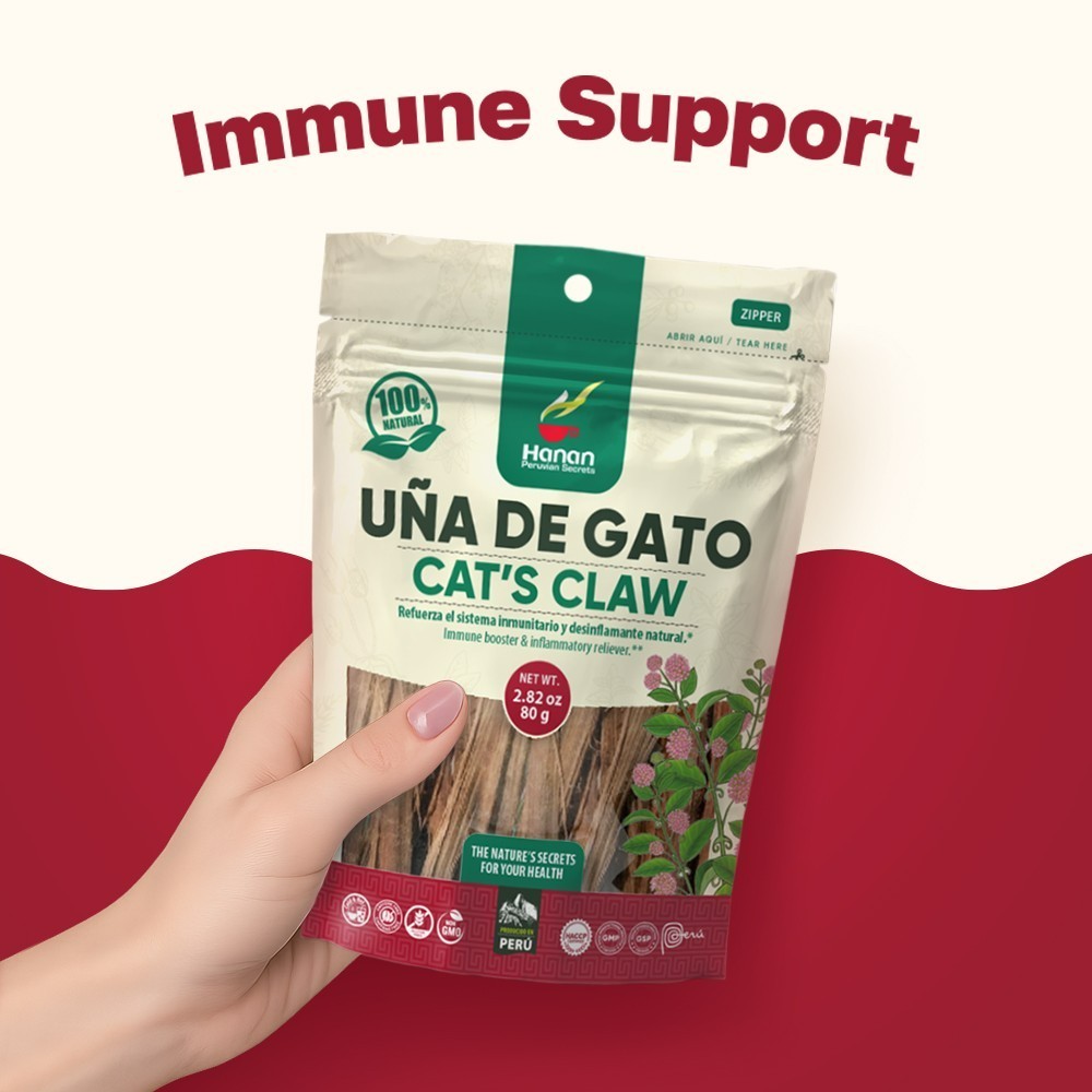 Hanan Peruvian Secrets Una De Gato Herbal Tea | 100% Natural Cat’s Claw Bark