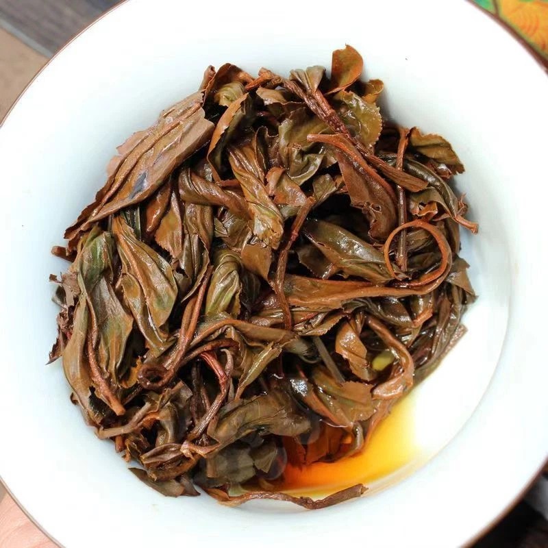Premium Yunnan Dianhong Black Tea Cake Stomach Protect Black Tea BingDaoHong600g