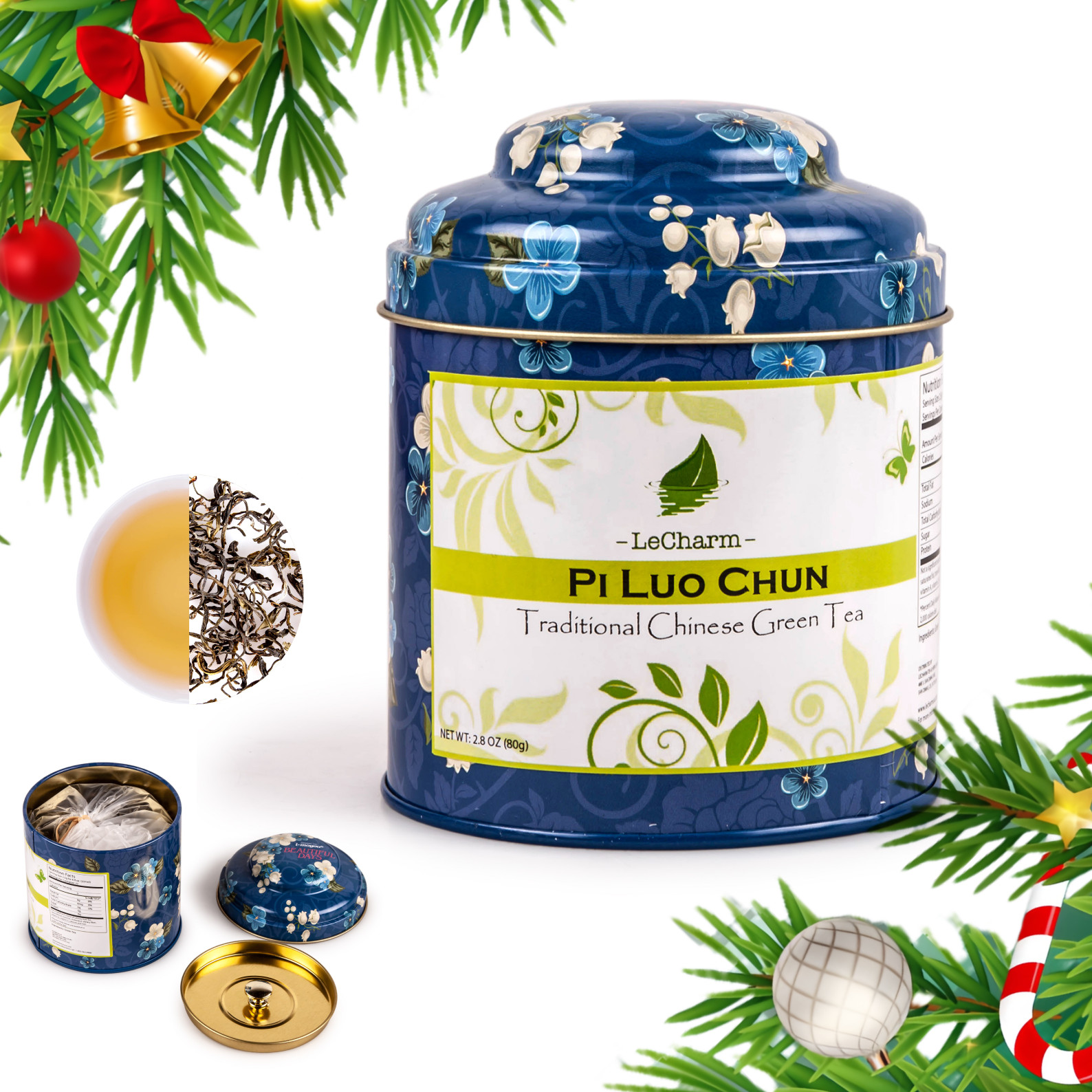 BiLuoChun Premium Green Tea Pi Lo Chun China Spring Bi Luo Chun US Stock