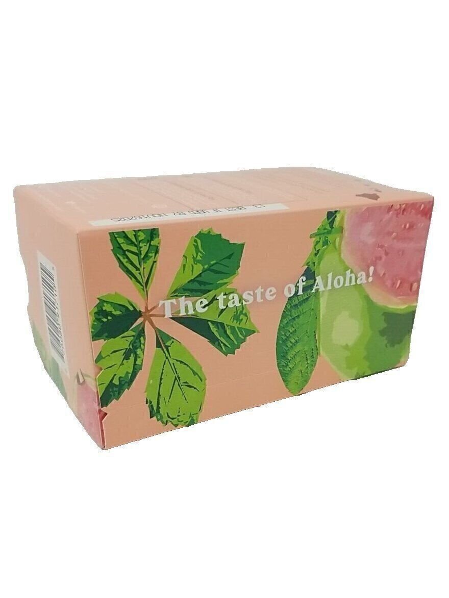 Hawaiian Islands Guava Ginseng Tropical Green Tea, All Natural – 20 Teabags