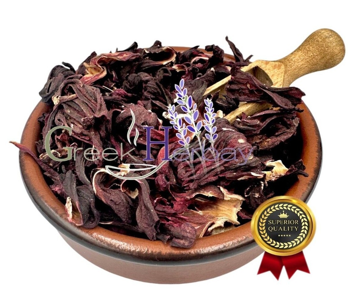 Hibiscus Dried Flowers Loose Herbal Tea 20gr-4.9kg Hibiscus Sabdariffa
