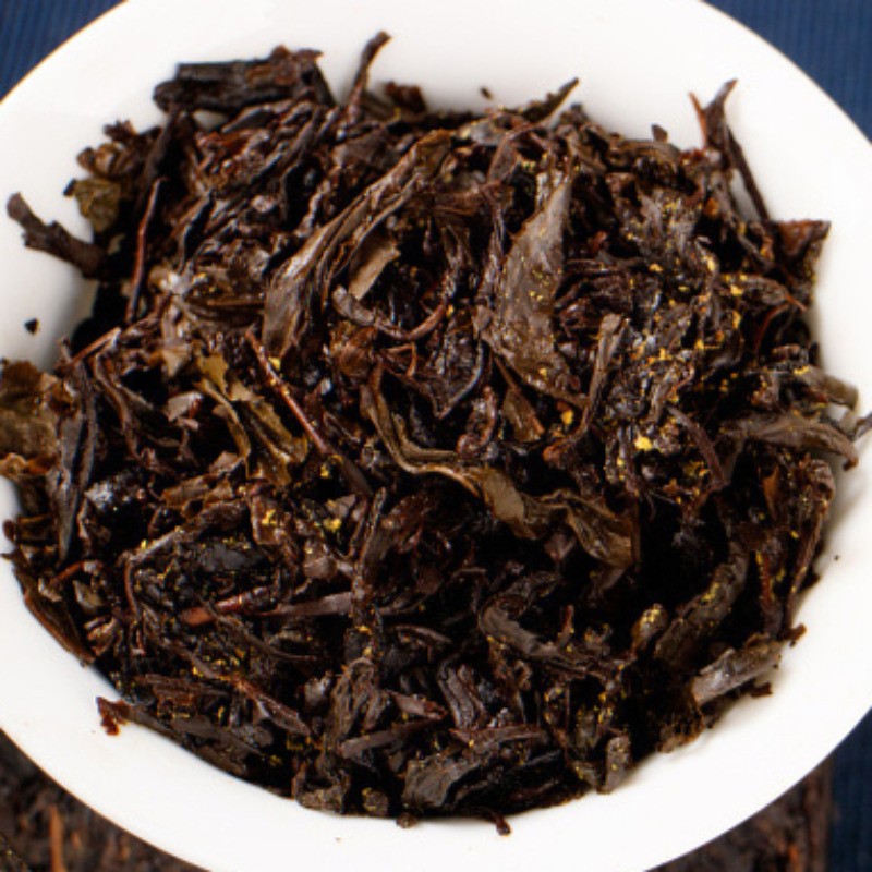 1kg Anhua Dark Tea Jin Hua Fu Brick Tea Aged Tea Leaves