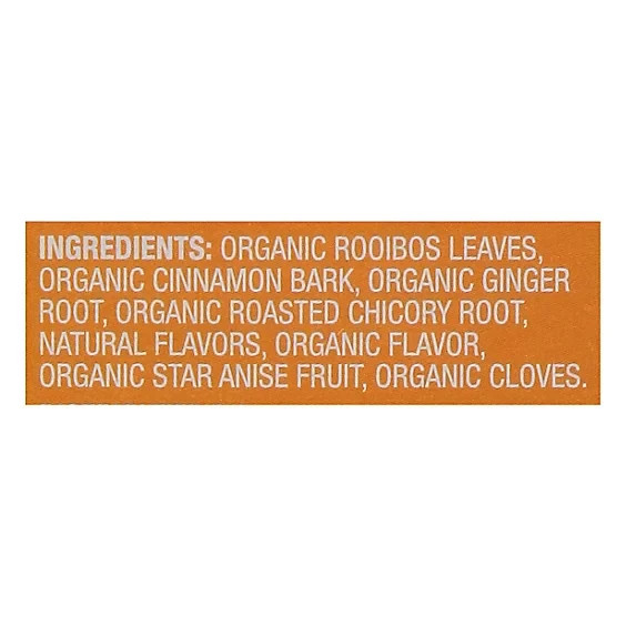 O Organics MAPLE PECAN SPICE Rooibos 16-Tea Bags Limited Edition ** BB 1/2027 **