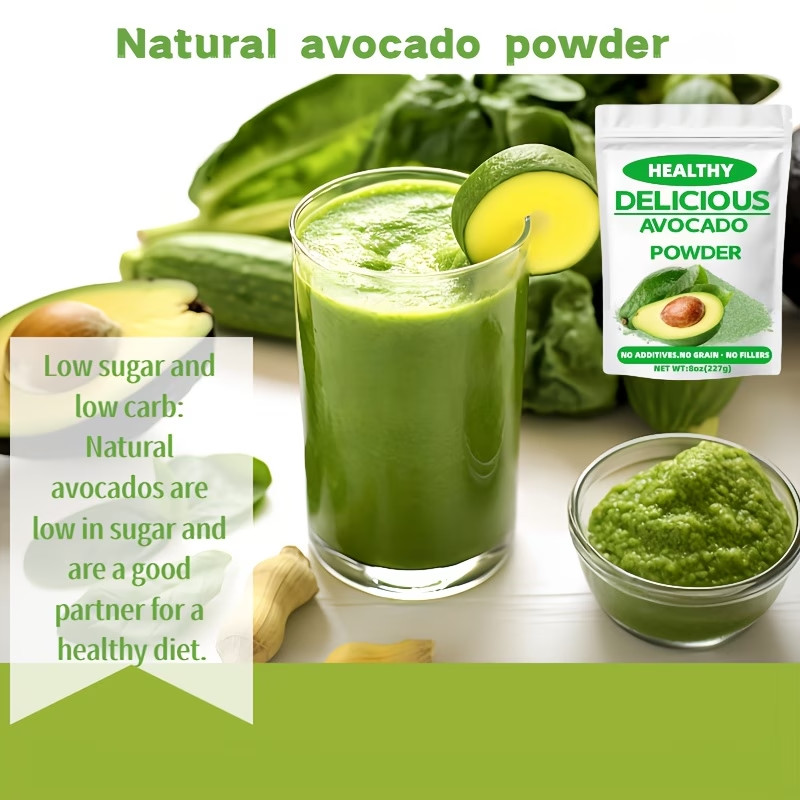 Nature Healthy Delicious Avocado Powder Perfect for Vegan Diets & Healthy Living