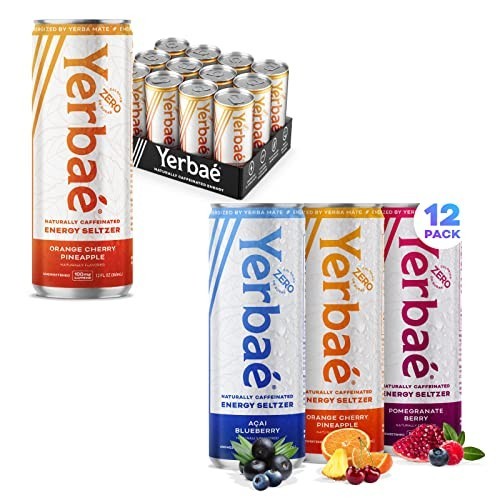 Energizing Variety Pack Energy Seltzer – 0 Sugar, 0 Calories, 0 Carbs, Plant-Bas