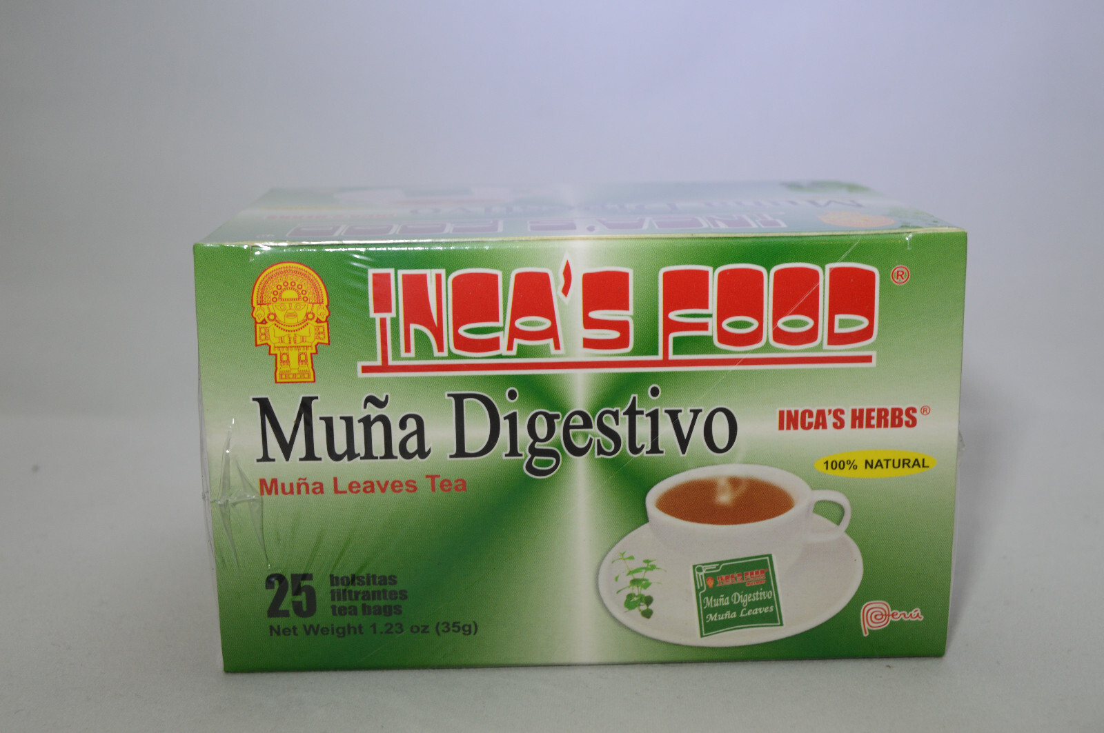 INCA’S FOOD Muña 1.23oz/35g 25 Tea bags