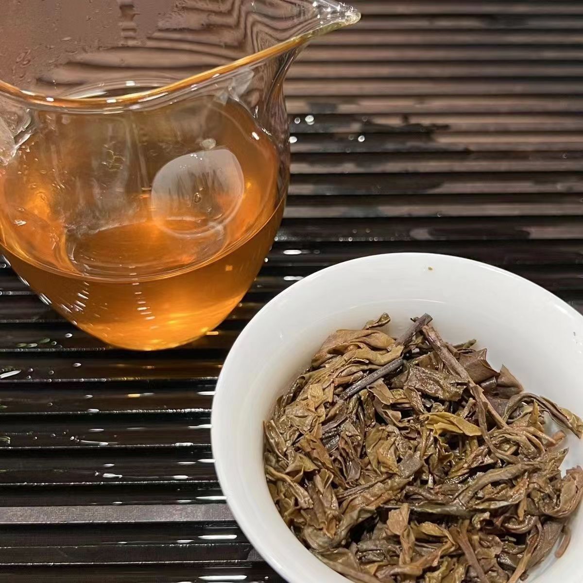 2003Yunnan Pu’er Tea Banzhang Spring Puer Raw Tea Brick Old Puerh Tea 500g