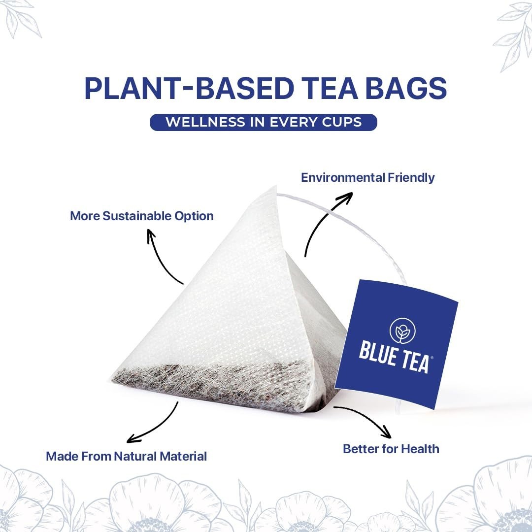 BLUE TEA Slimming Tea 30 Tea Bag Plant Based Get Slimmer Tummy Weight Management