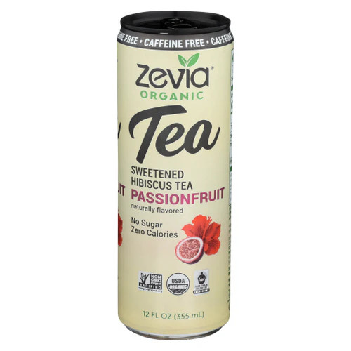 Tea Hibiscus Passion Fruit Caffeine Free 12 Oz(Case Of 12) By Zevia