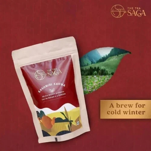 The Tea Saga Kashmiri Kahwa | Green Tea 40G Free Shipping World Wide