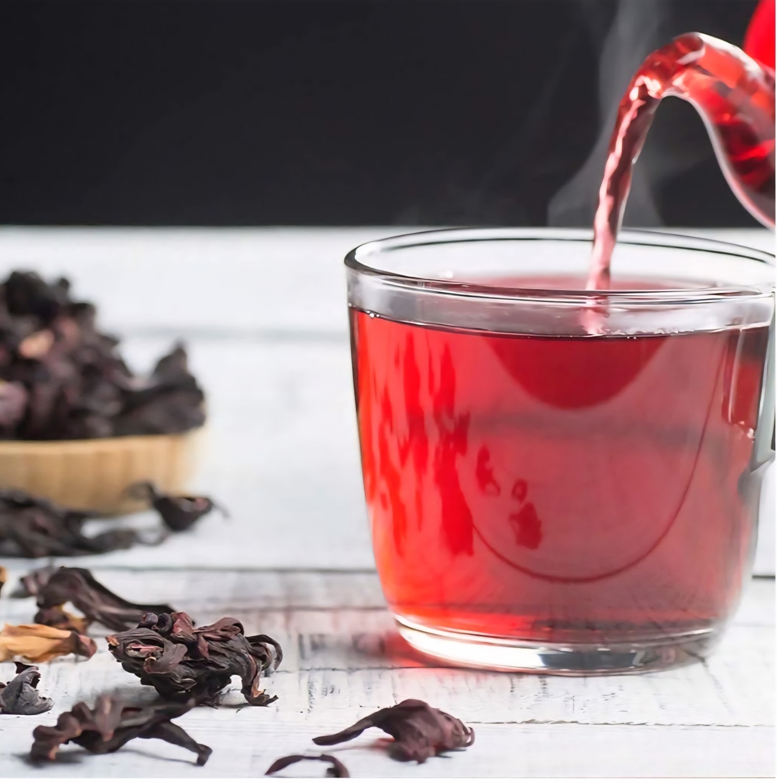 1/2Lb 100% Premium Dried Hibiscus Flowers/ 1/2Lb 100% calidad Flor Jamaica Seca
