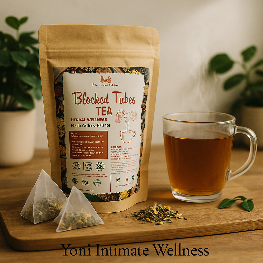 BLOCKED TUBE FERTILITY TEA. POWERFUL JAMAICAN FERTILITY TEA DETOX AND CLEANSE
