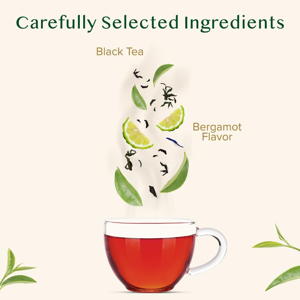 , Earl Grey Tea Loose Leaf 170+ Cups (340G/12Oz) Citrusy & Delicious Black Tea B