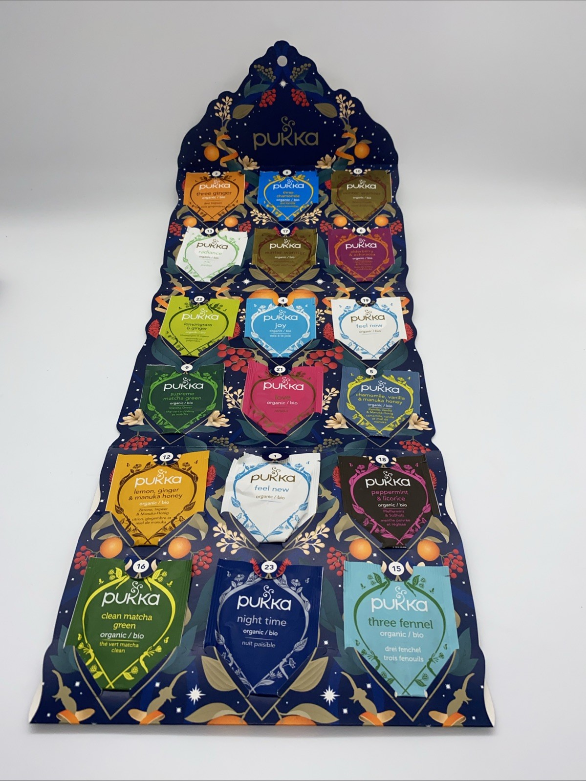 Pukka Organic Tea Relax Selections 24 Pack Of Tea Elderberry Ginger Matcha