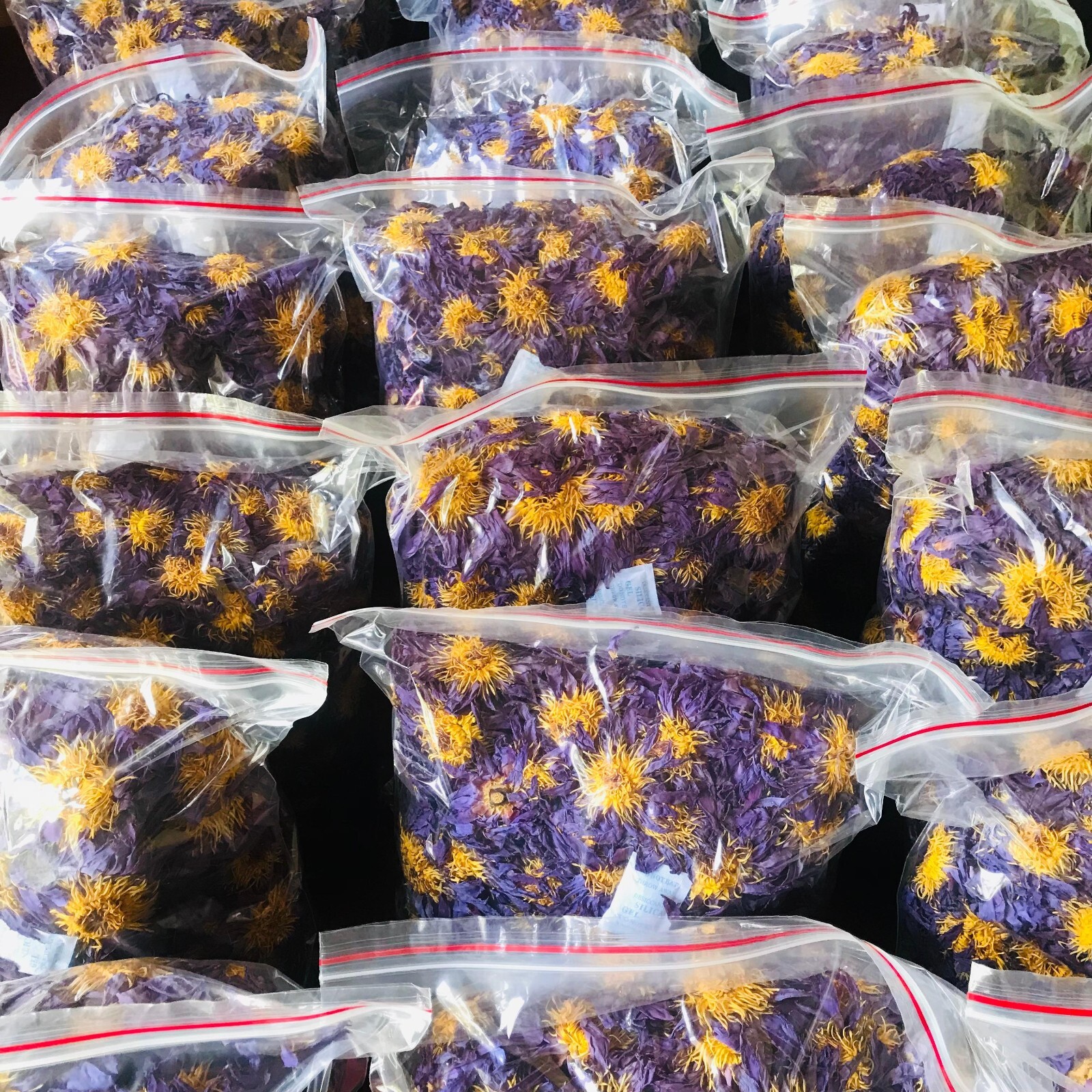 Ceylon Herbal Blue Lotus Nymphaea Caerulea 100% Hand Pick Organic Tea