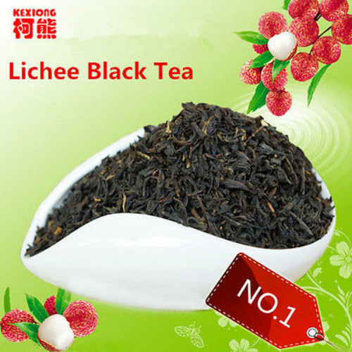 200g Premium Lychee Congou Black Tea Loose Leaf Herbal Energy Tea