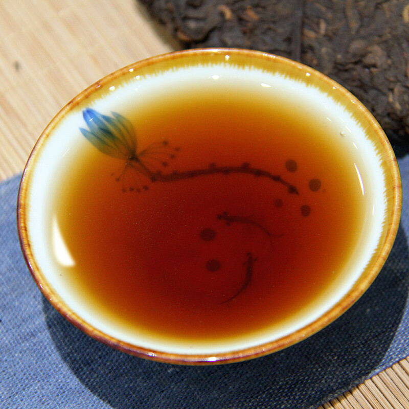 CHINATEA Classic 8571 Pu-erh Tea Cake Ripe Yunnan Chi Tse Beeng Cha 357g