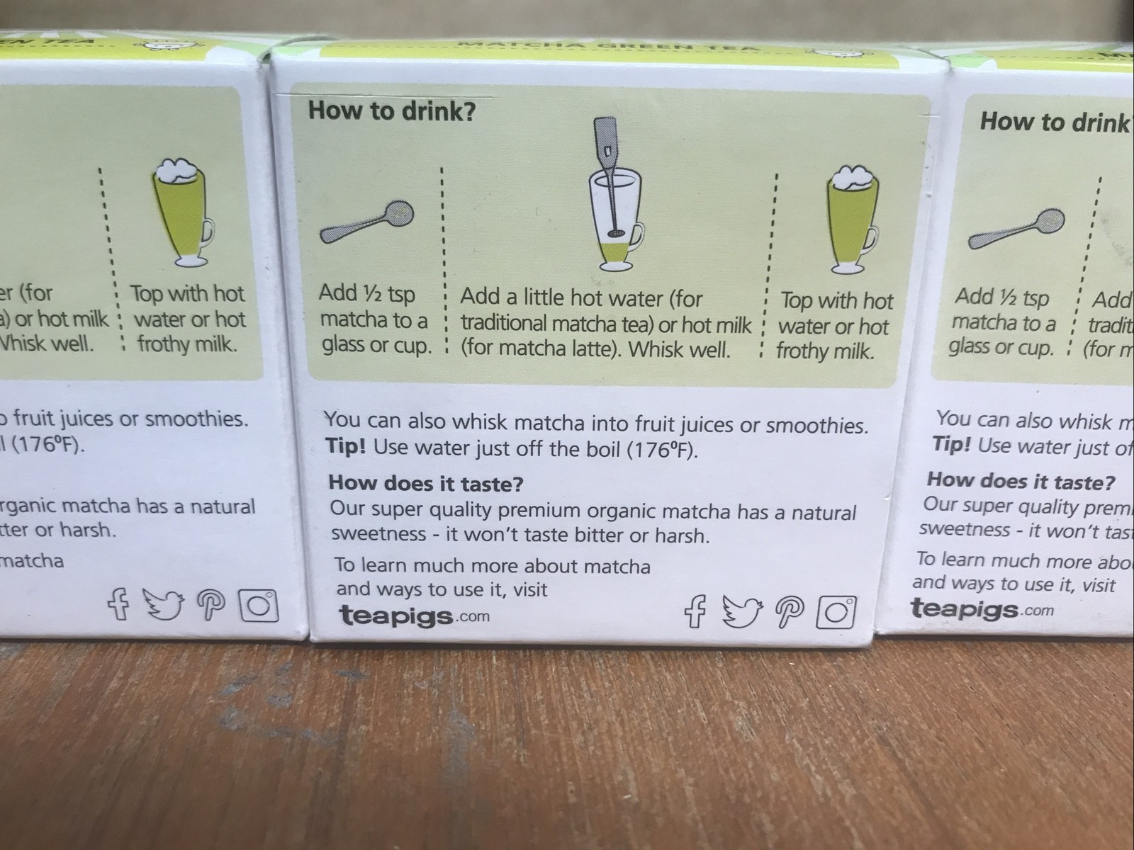 New Lot 3 Boxes teapigs Organic Matcha Tea Tin 30 Grams Each = 90 Grams Exp 5/25