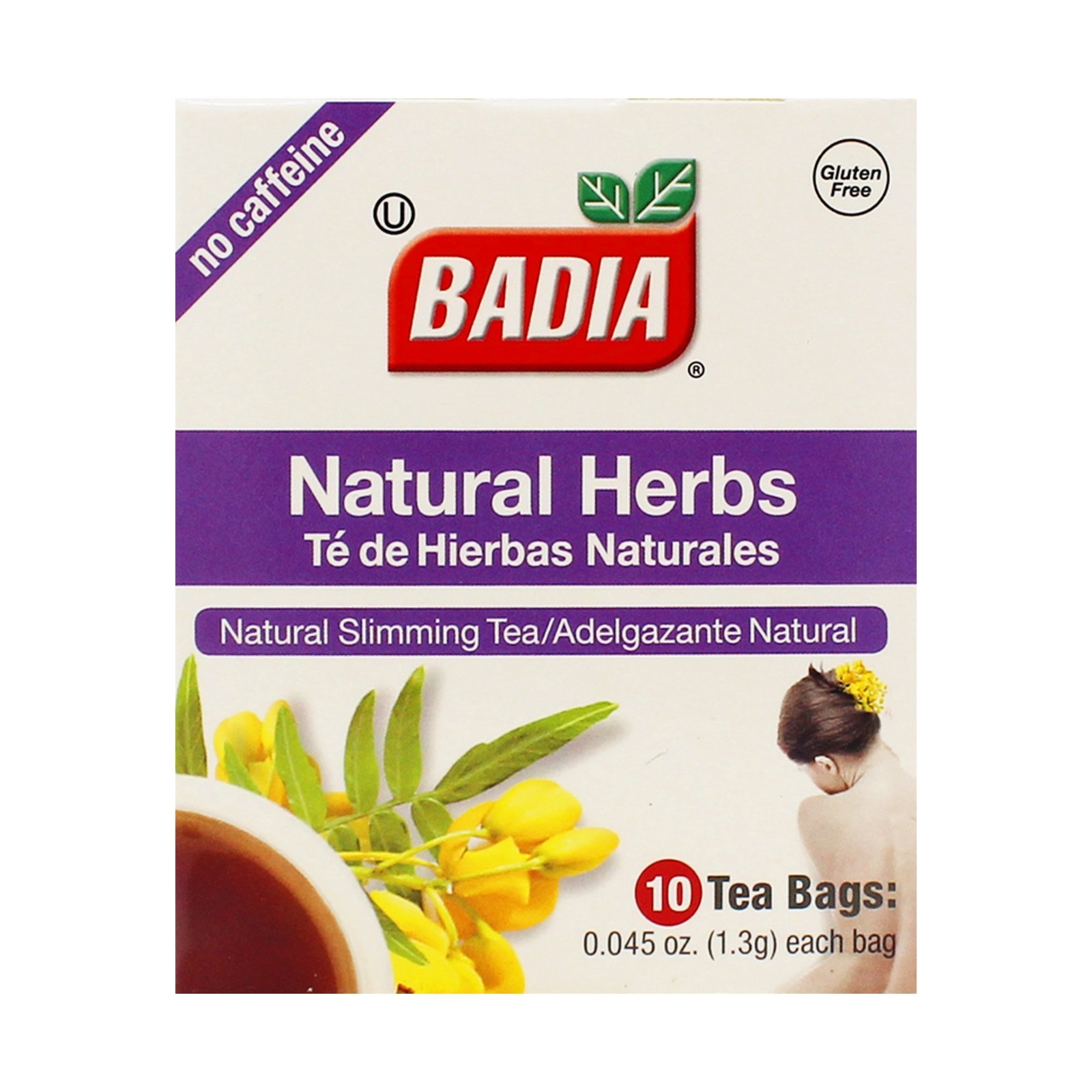 Badia Natural Herbs Tea (10 bags) – Te de Hierbas Naturales