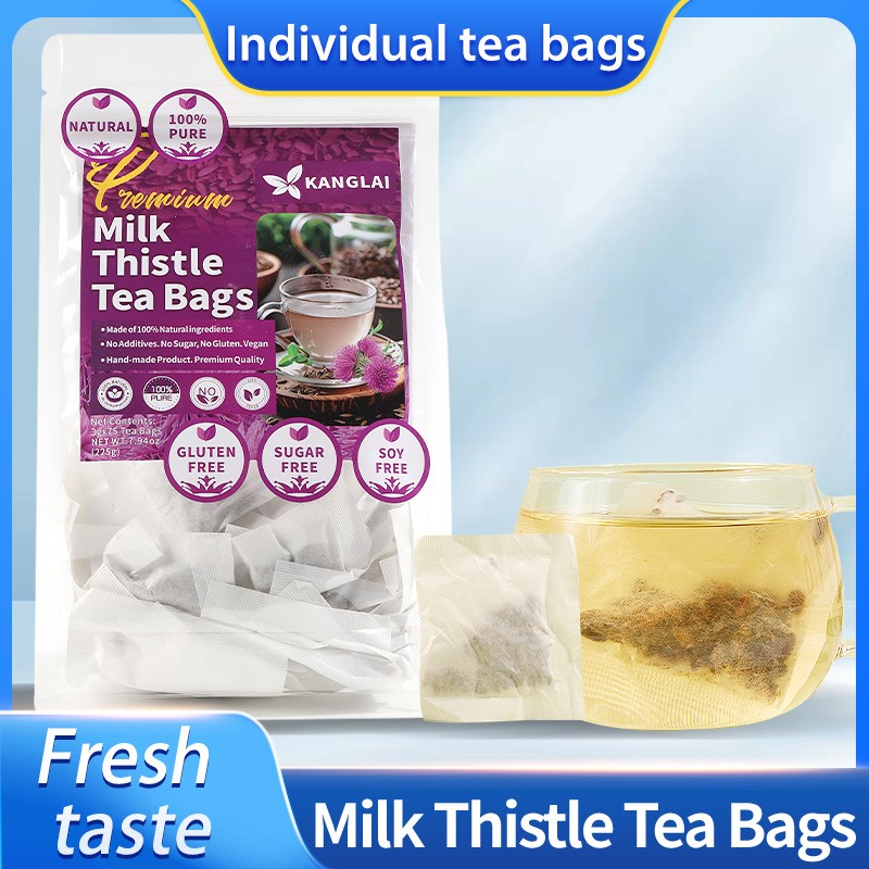 Milk Thistle Tea Bags, 75 Teabags – Natural Milk Thistle Seed