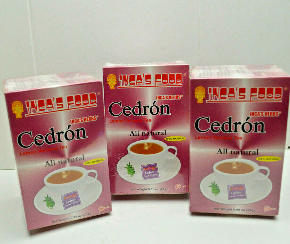 INCA’S FOOD Cedron, Lemon Verbena 0.88oz/25g 25 Tea bags