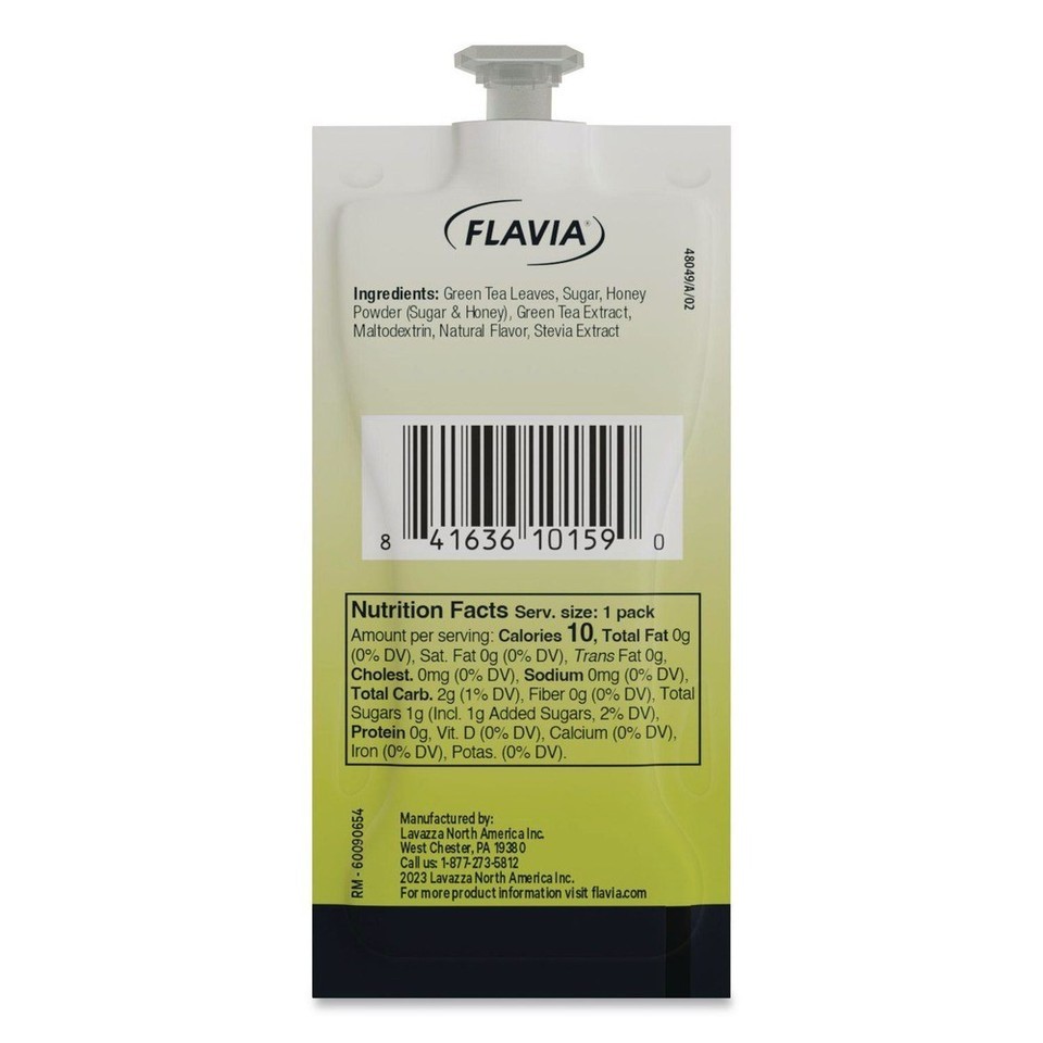 Iced Green Tea with Honey, 3/2025, FLAVIA 48049 Bright Tea 100 ct