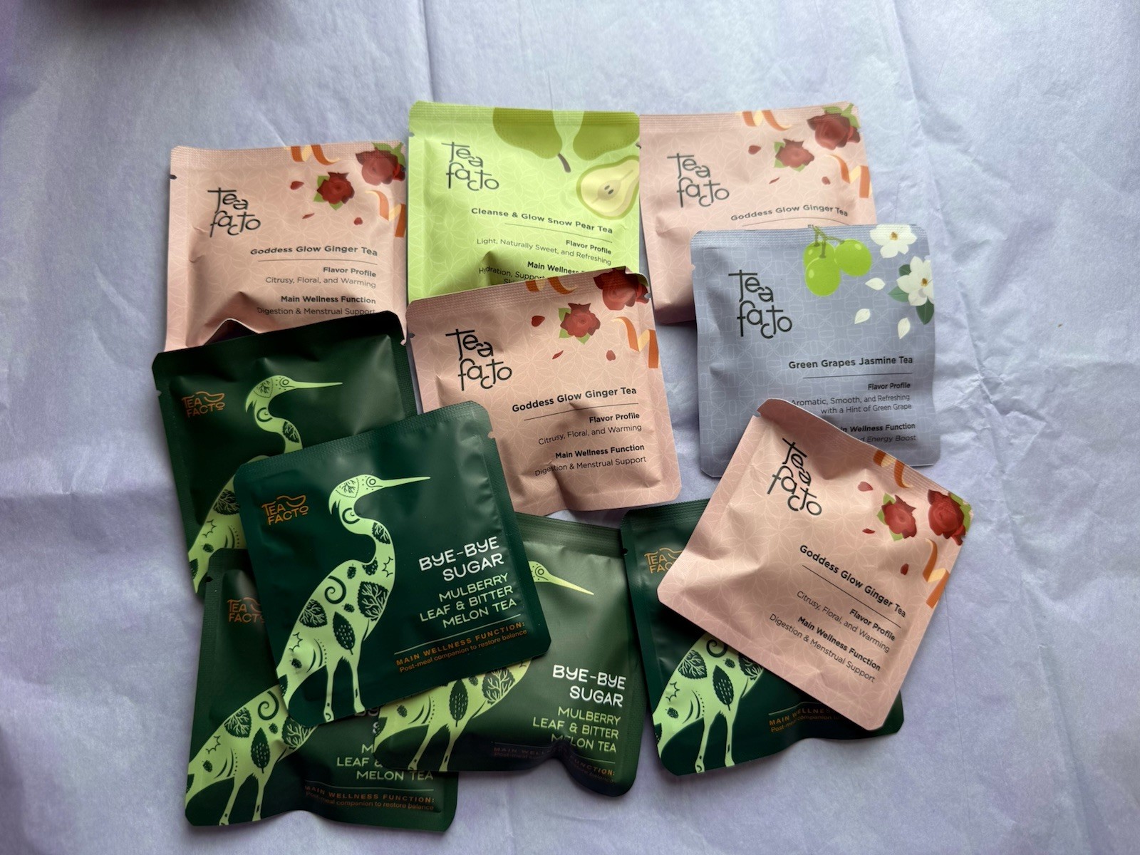 Tea Facto Yummy Assorted Flavours Tea Bags 11 Servings