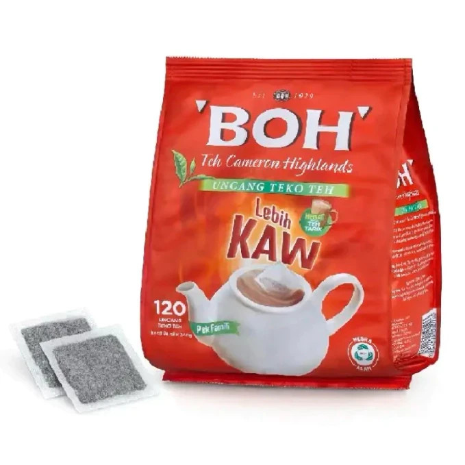 Boh Tea 2g x 120 Potbags | Authentic Cameron Highlands mALAYSIA Black Tea