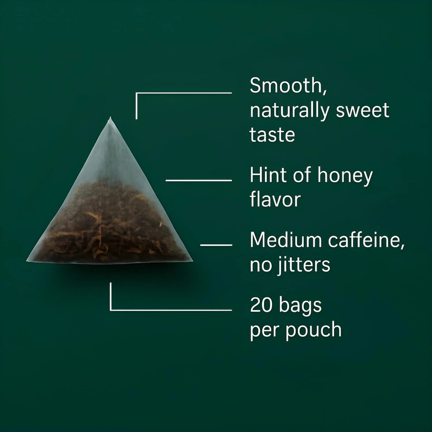 PiPi Tea Organic Oolong Tea Bags – Whole Leaf, 20 Bags 4g Each – Cortisol Ca…