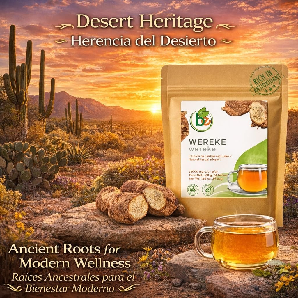 Wereke Te (24 Tea Bags) – 1.69 oz (48g) -by BEXPERTSUSA