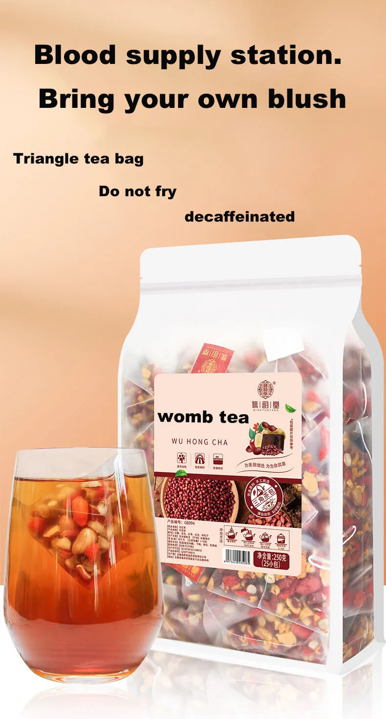 China Herbs Pcos Tea Fertility Health Womb Warm Tea Hormonal Balance Tea 250g