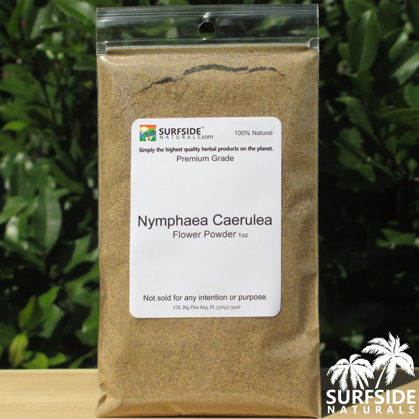 Blue Lotus Powder | Nymphaea Caerulea | Surfside Naturals
