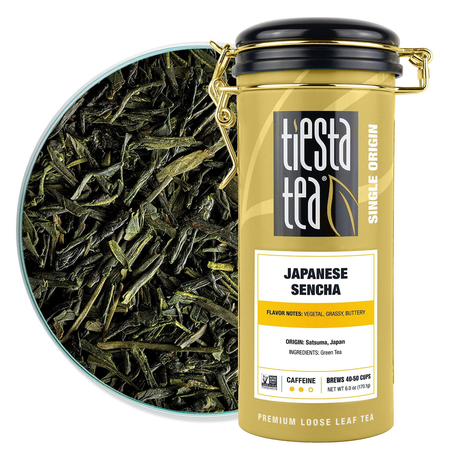 Tiesta Tea – Japanese Sencha Tea, Loose Leaf, Single Origin Premium Sencha Gr…