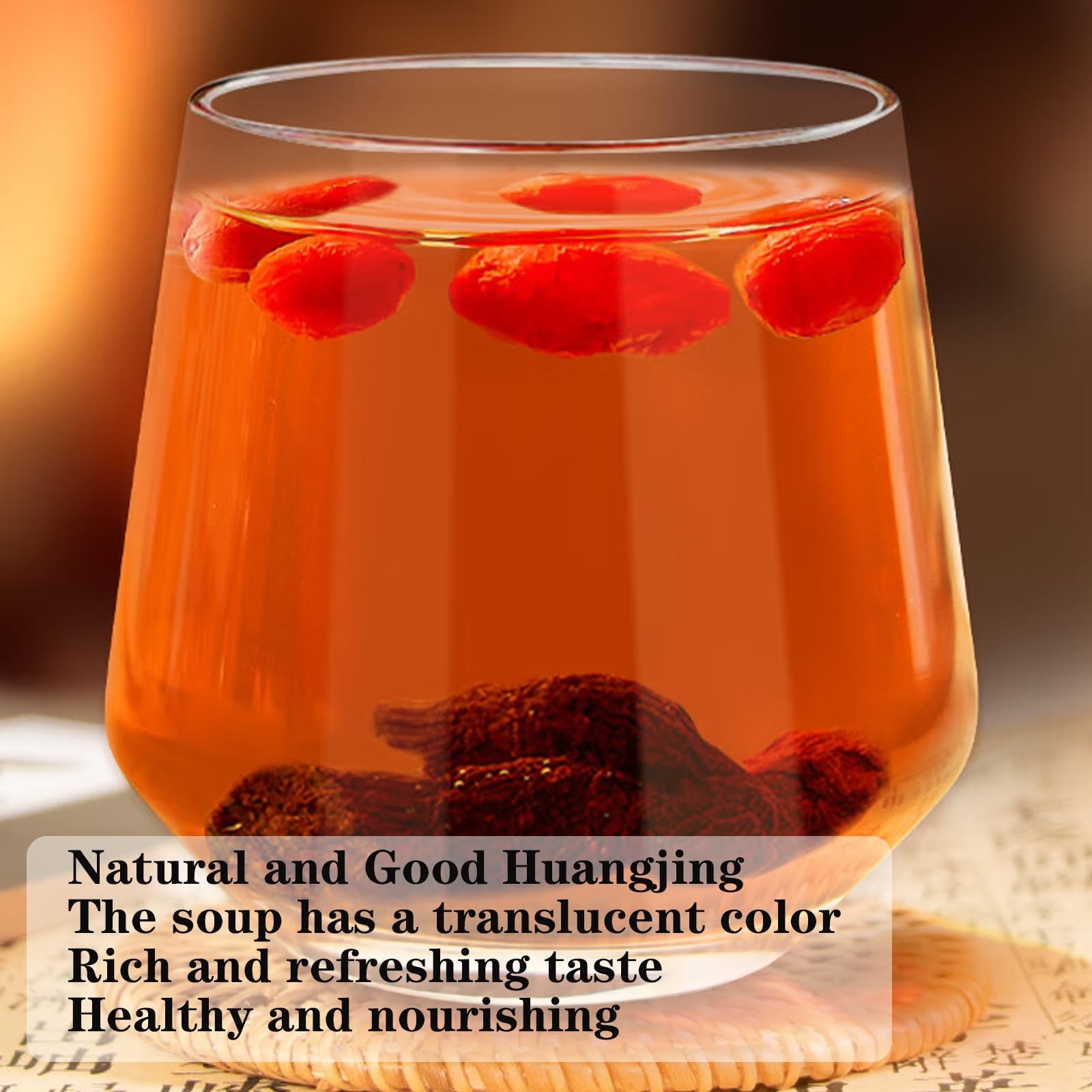 Huangjing Traditional Nourishing Herbal Tea Rhizoma Polygonati Huang Jing…