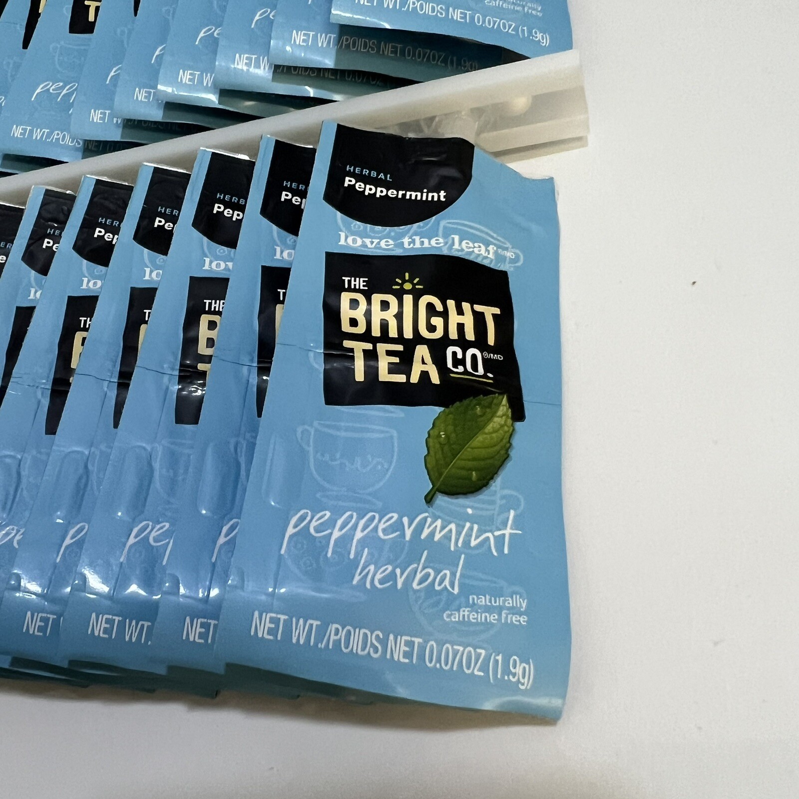 The Bright Tea Co. Lavazza Pro 40 Count Fresh Pack Tea – Peppermint Herbal