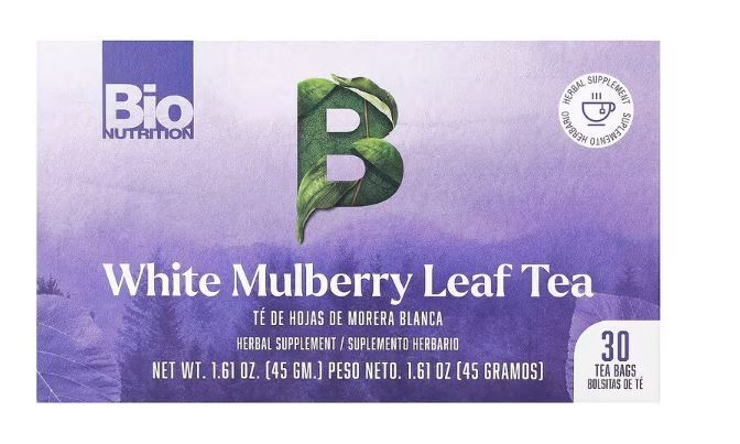 Bio Nutrition – White Mulberry Leaf Tea 30 Tea Bags