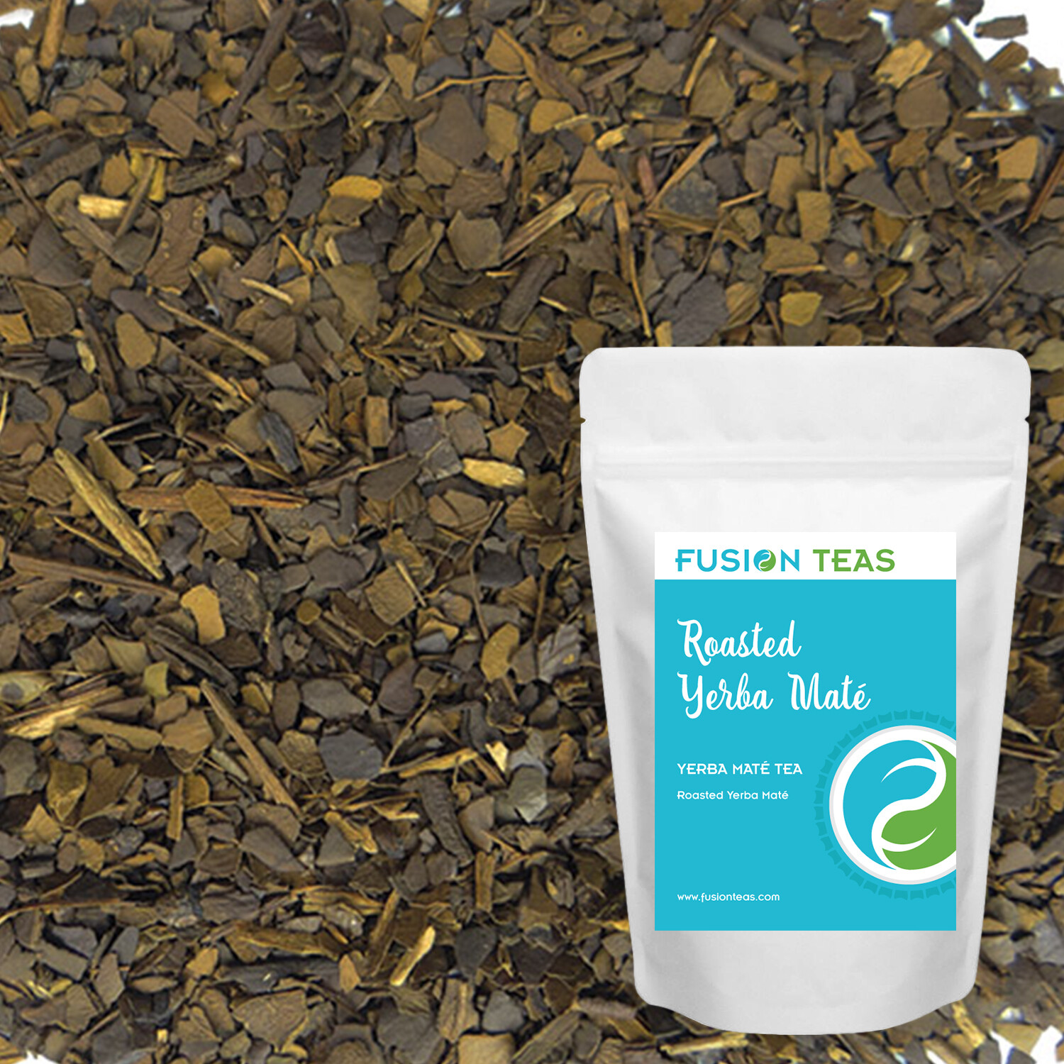 Roasted Yerba Mate / Plain – Loose Leaf Herbal Tea – High Caffeine – Fusion Teas