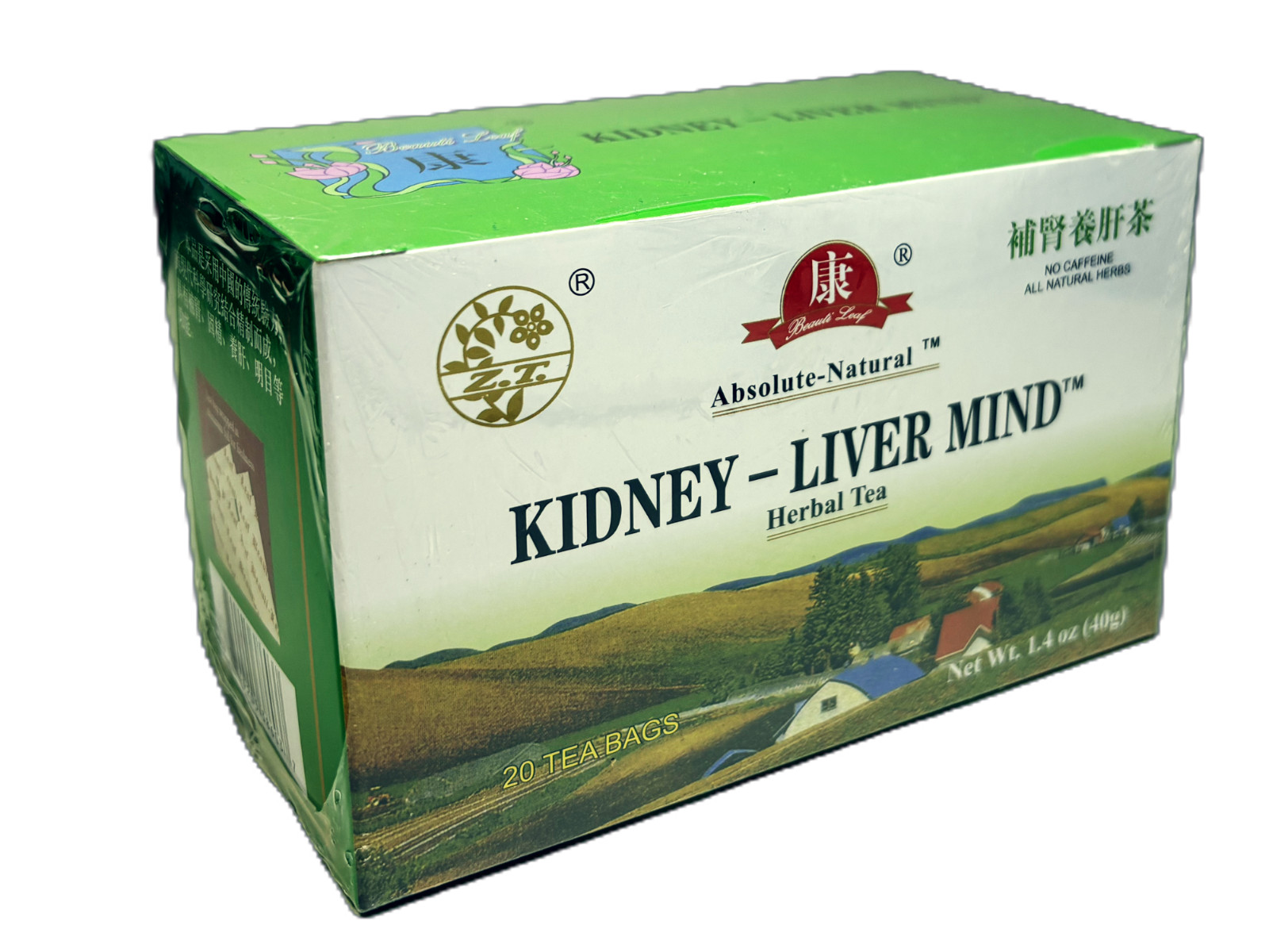 Kidney Liver Mind Herbal Tea (20 tea bags/Box) – Pack of 2