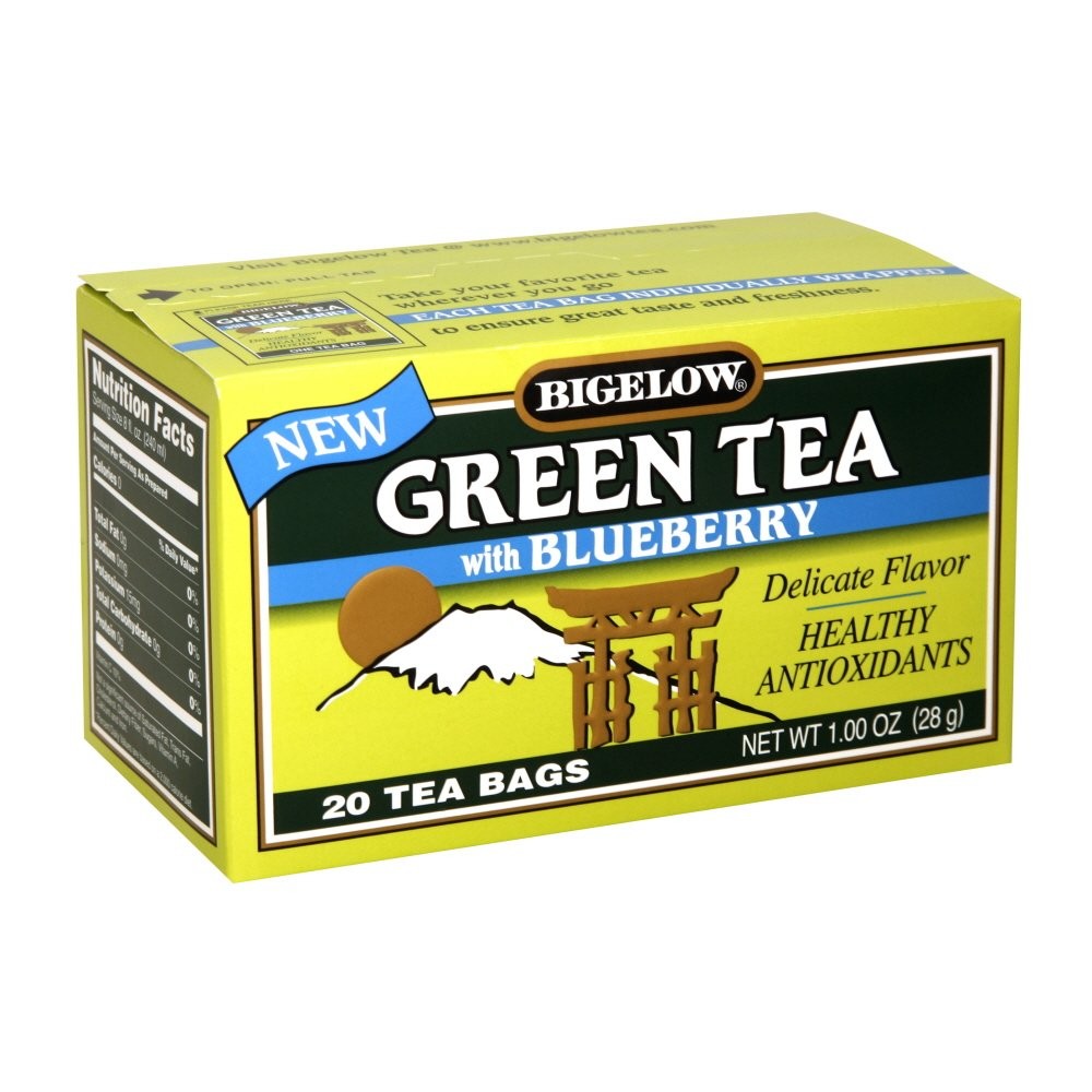 Bigelow Tea Green with Blueberry, 20 ct 20 Count (Pack of 1)
