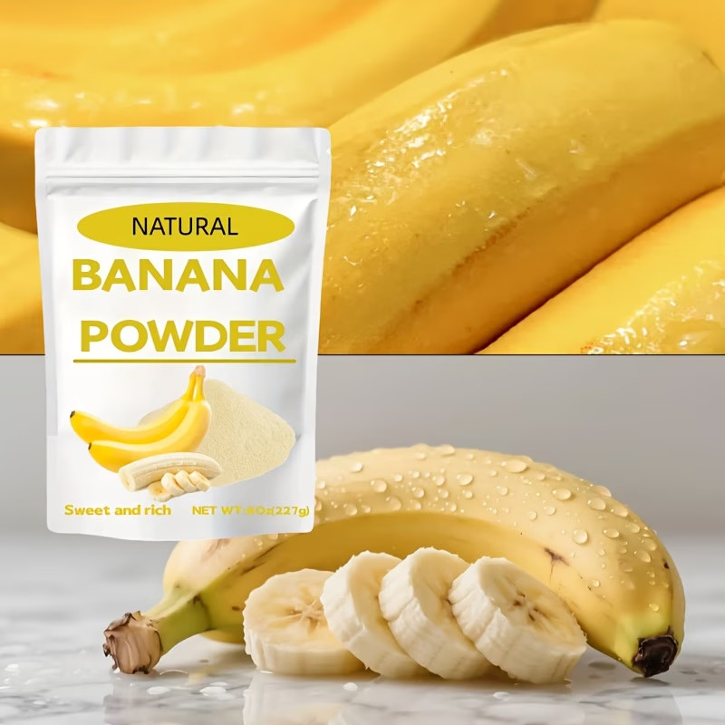 Natural Banana Powder Sugar-Free Additive Free Gluten Free No Artificial Flavors