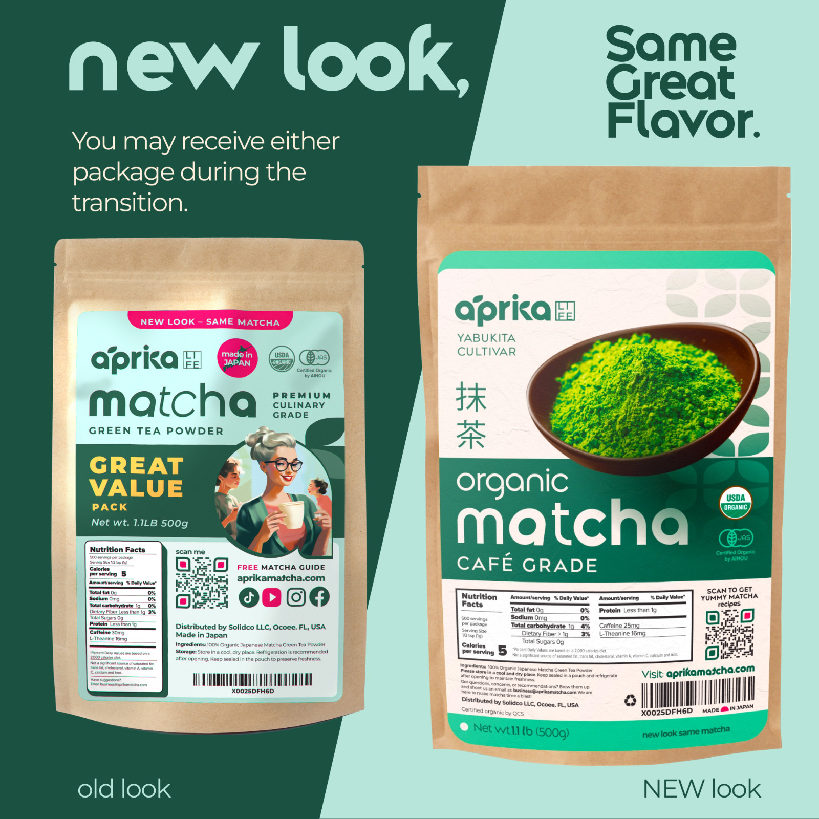 Premium Culinary Grade Organic Japanese Matcha Green Tea Powder 1.1 lbs