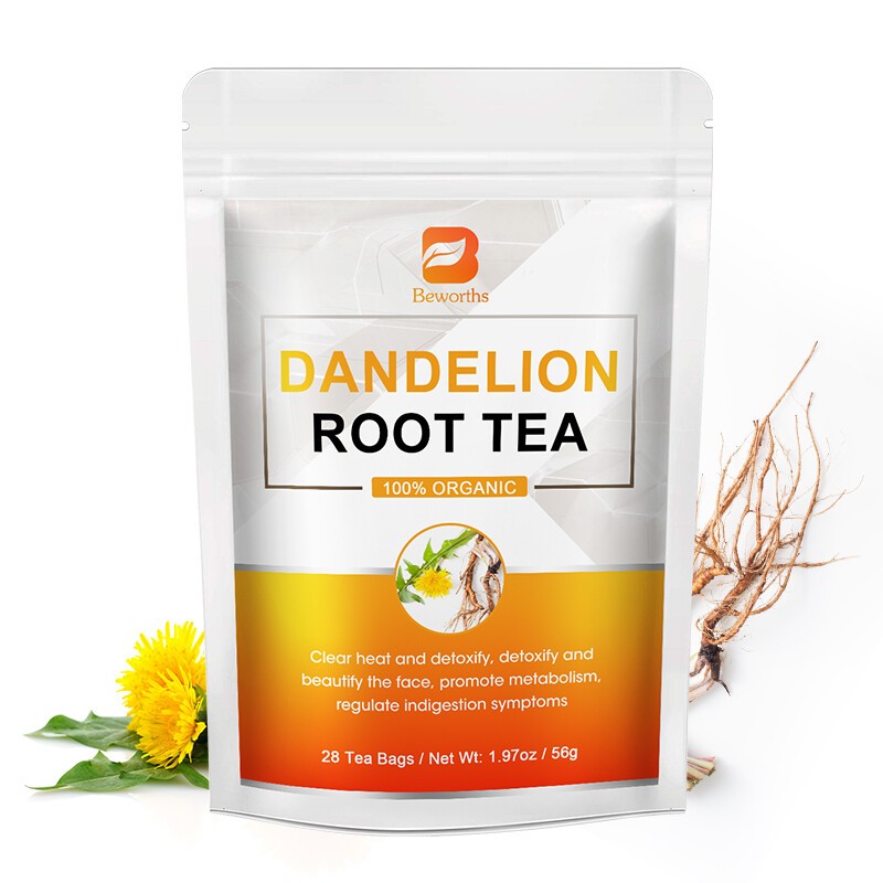 56+28 Bags Dandelion Tea Leaf & Root Herbal Tea Bags for Liver & Kidney